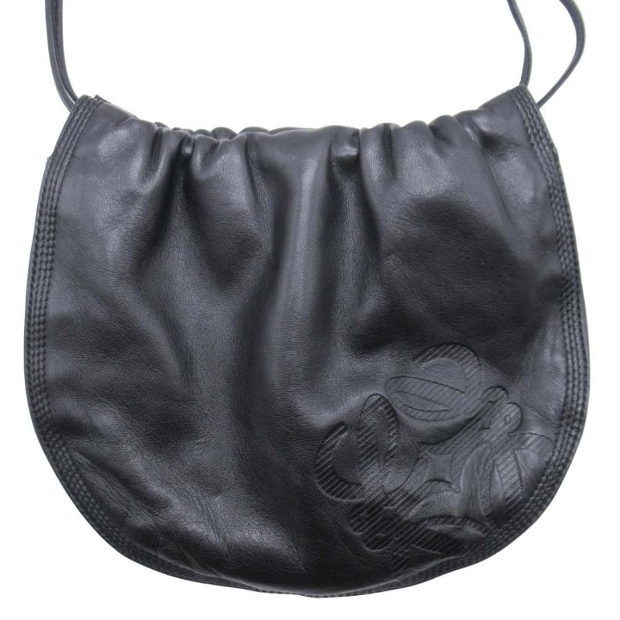 LOEWE（ロエベ） 新品同様 vintage アナグラム ロゴ型押し 巾着