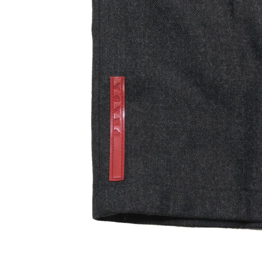 PRADA（プラダ） 良品 ウール スラックス ストレートパンツ ジップ