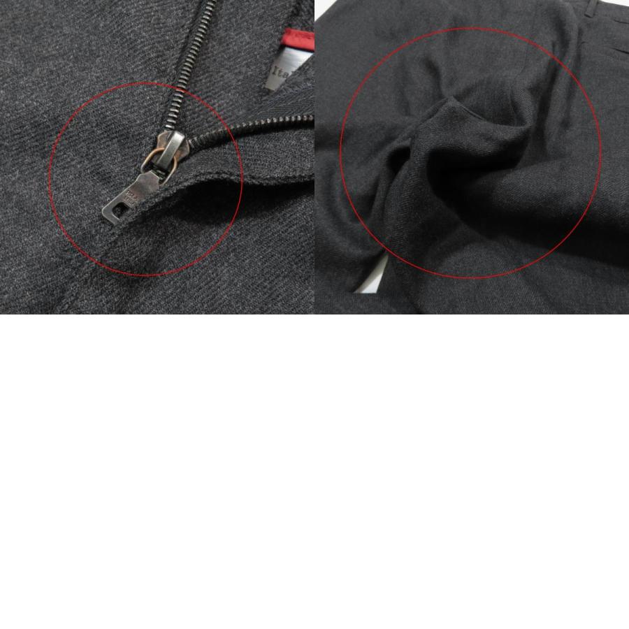PRADA（プラダ） 良品 ウール スラックス ストレートパンツ ジップ