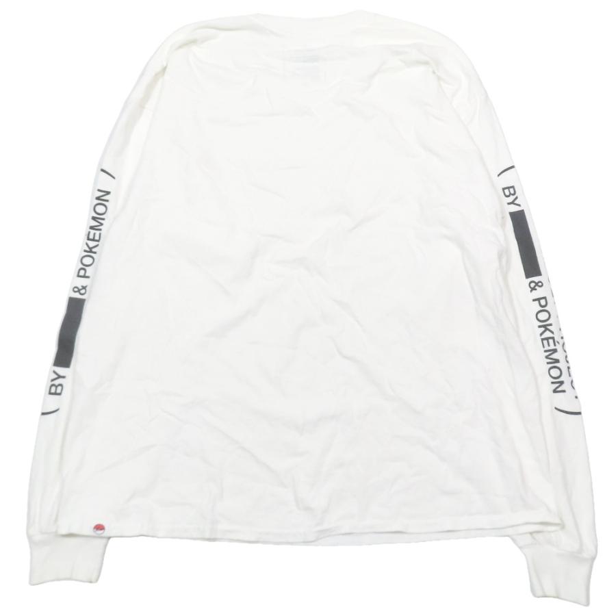 FRAGMENT フラグメント THUNDERBOLT PROJECT サンダーボルト プロジェクト ポケモン ピカチュウ Tシャツ 長袖 カットソー XL 白 メンズ 古着 中古 | fragment design | 01