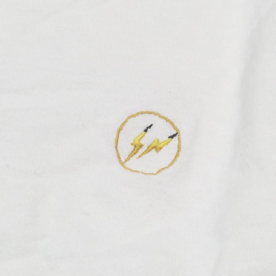 FRAGMENT フラグメント THUNDERBOLT PROJECT サンダーボルト プロジェクト ポケモン ピカチュウ Tシャツ 長袖 カットソー XL 白 メンズ 古着 中古 | fragment design | 03