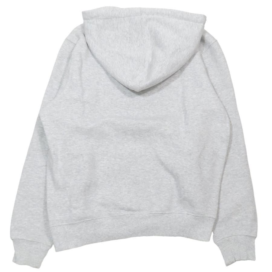 良品 STUSSY ステューシー COLLEGIATE FLORAL HOODIE スウェット パーカー プルオーバー 長袖 裏起毛 カットソー S グレー メンズ 古着 中古 | STUSSY | 01