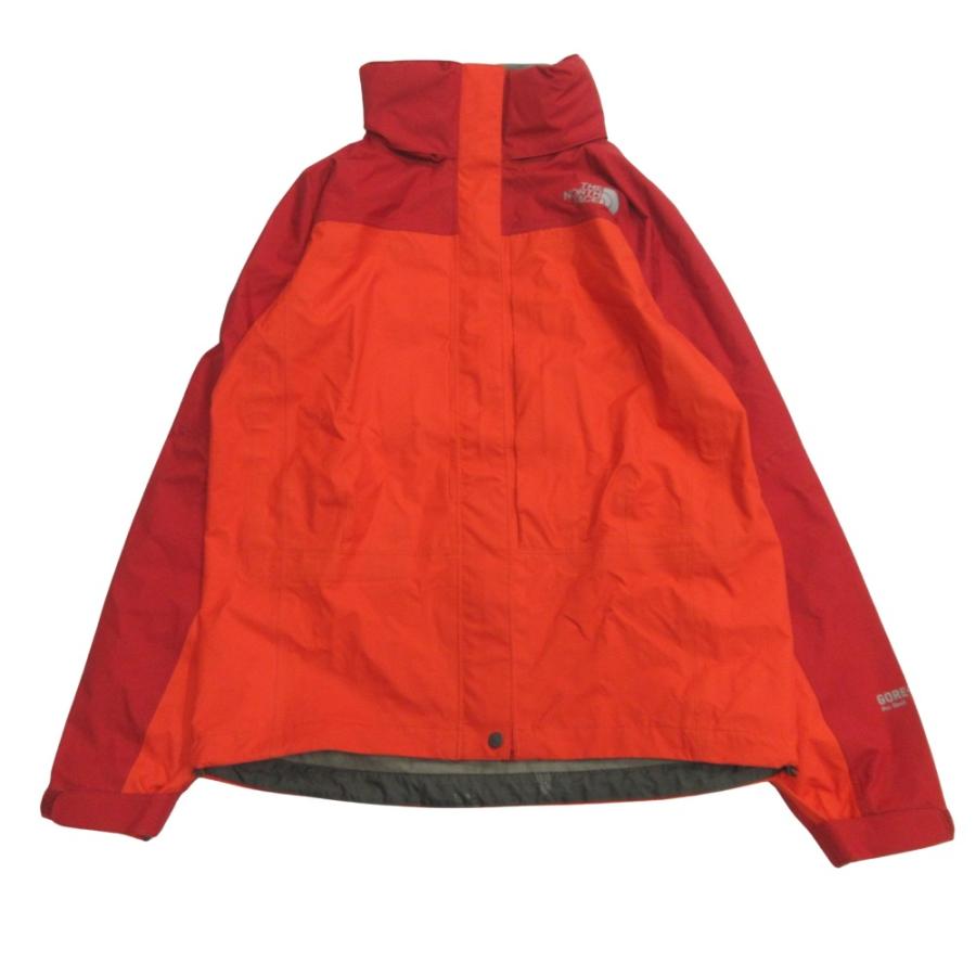 美品 THE NORTH FACE ザ・ノースフェイス RAINTEX PLASMA レインスーツ セットアップ ジャケット パンツ NPW11212 S 赤 レッド レディース 古着 中古 | THE NORTH FACE | 01