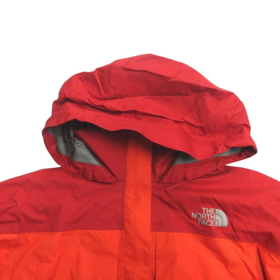 美品 THE NORTH FACE ザ・ノースフェイス RAINTEX PLASMA レインスーツ セットアップ ジャケット パンツ NPW11212 S 赤 レッド レディース 古着 中古 | THE NORTH FACE | 05