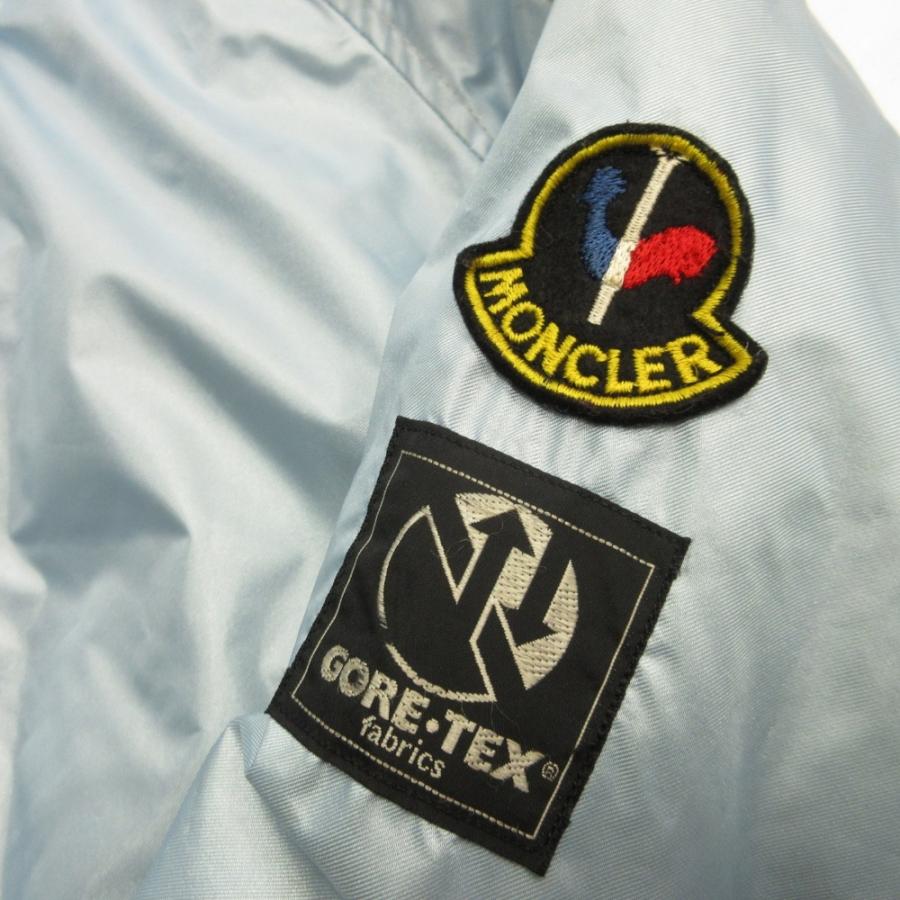 MONCLER モンクレール 80's 90's プルオーバー ダウン ジャケット ゴアテックス GORE-TEX アシックス期 ヴィンテージ 青 ブルー レディース 古着 中古 | MONCLER | 02
