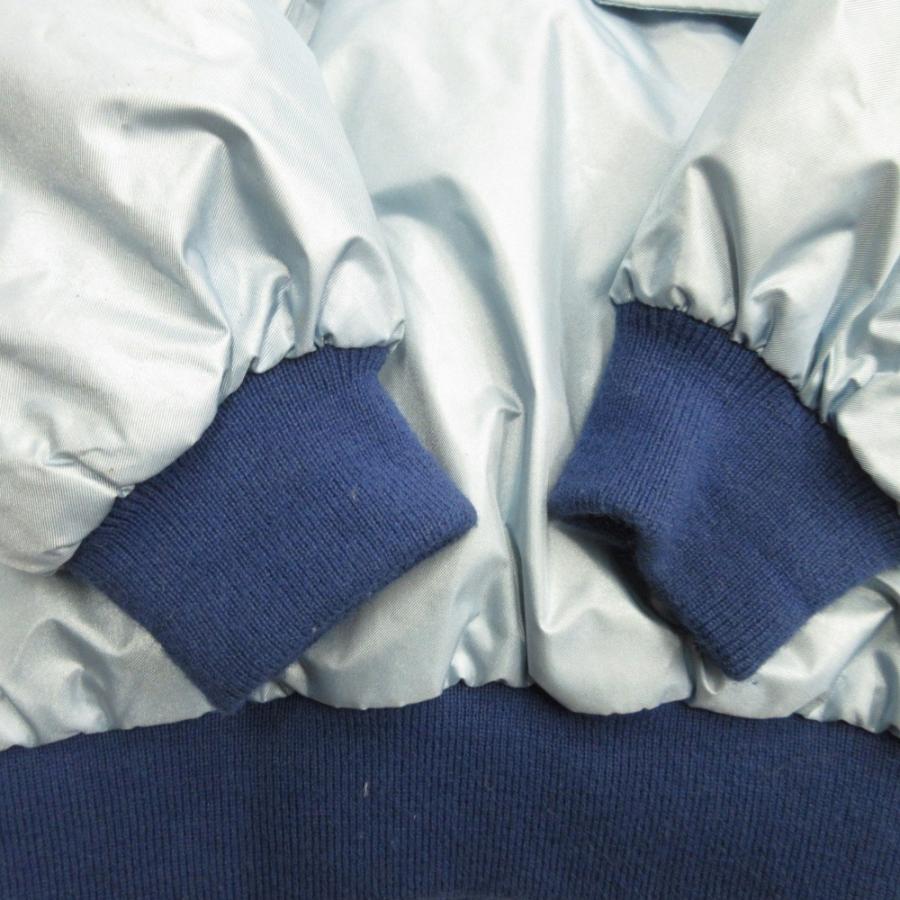 MONCLER モンクレール 80's 90's プルオーバー ダウン ジャケット ゴアテックス GORE-TEX アシックス期 ヴィンテージ 青 ブルー レディース 古着 中古 | MONCLER | 03