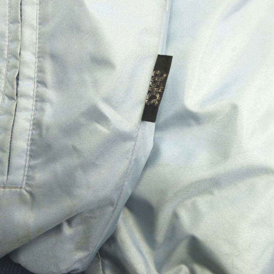 MONCLER モンクレール 80's 90's プルオーバー ダウン ジャケット ゴアテックス GORE-TEX アシックス期 ヴィンテージ 青 ブルー レディース 古着 中古 | MONCLER | 07