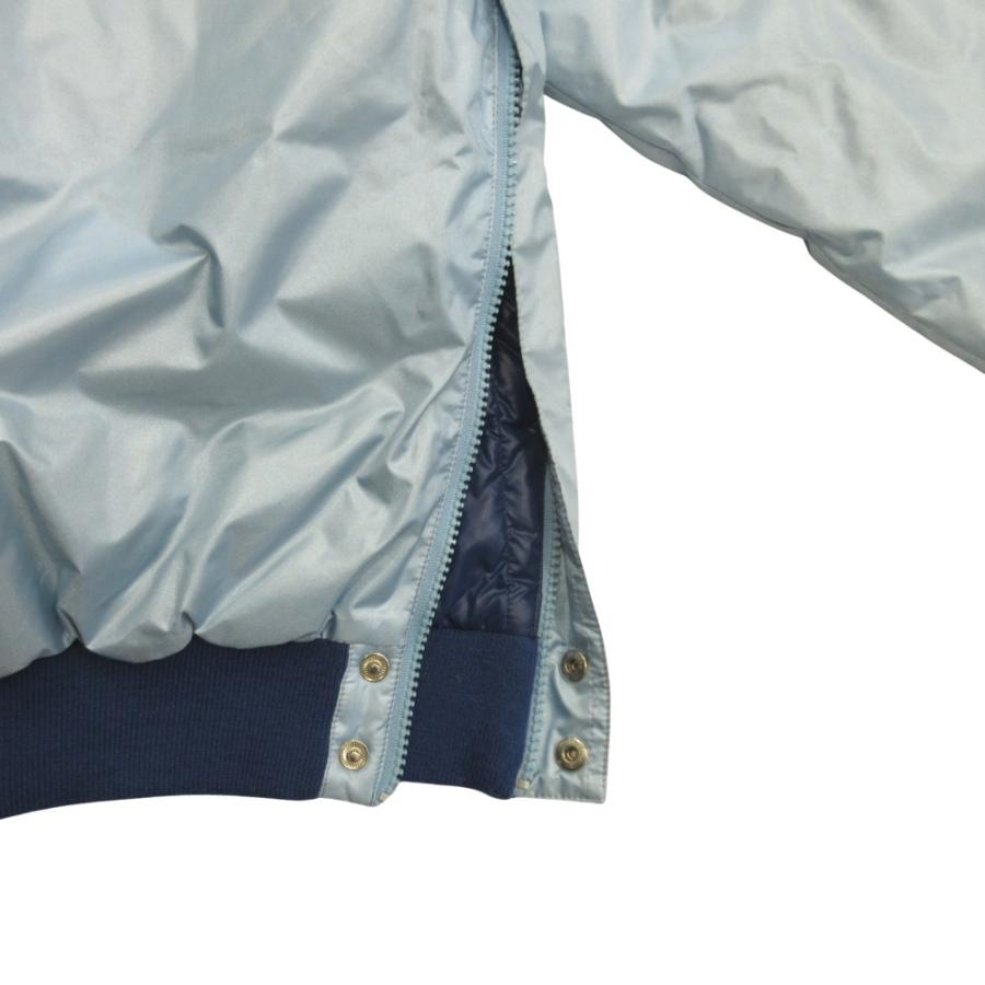 MONCLER モンクレール 80's 90's プルオーバー ダウン ジャケット ゴアテックス GORE-TEX アシックス期 ヴィンテージ 青 ブルー レディース 古着 中古 | MONCLER | 08