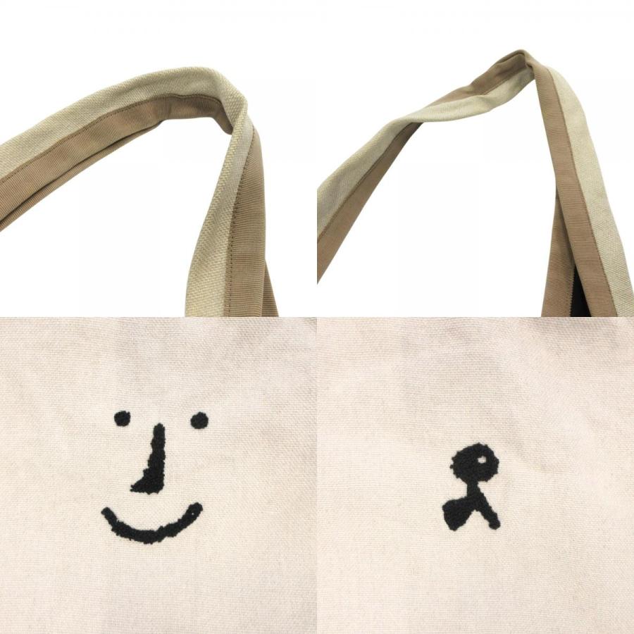 良品 mina perhonen ミナペルホネン Mobius together リネン ワンショルダー ハンド バッグ トート 鞄 os9867 ベージュ レディース 古着 中古 | mina perhonen | 07