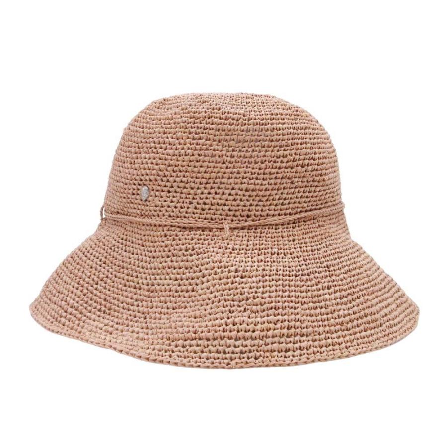 良品 HELEN KAMINSKI ヘレンカミンスキー PROVENCE10 プロヴァンス クラウンハット ラフィア 麦わら帽子 ストローハット ベージュ レディース 古着 中古 | Helen Kaminski | 03
