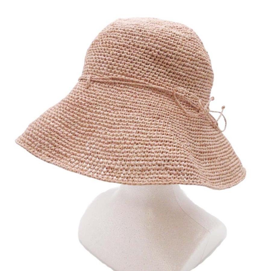 良品 HELEN KAMINSKI ヘレンカミンスキー PROVENCE10 プロヴァンス クラウンハット ラフィア 麦わら帽子 ストローハット ベージュ レディース 古着 中古 | Helen Kaminski | 04