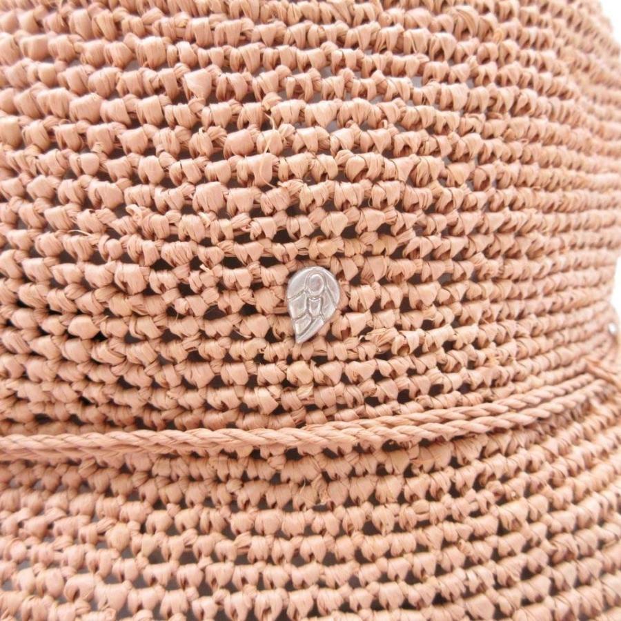 良品 HELEN KAMINSKI ヘレンカミンスキー PROVENCE10 プロヴァンス クラウンハット ラフィア 麦わら帽子 ストローハット ベージュ レディース 古着 中古 | Helen Kaminski | 07