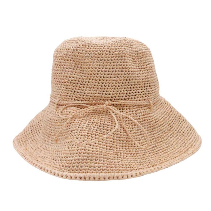 良品 HELEN KAMINSKI ヘレンカミンスキー PROVENCE10 プロヴァンス クラウンハット ラフィア 麦わら帽子 ストローハット ベージュ レディース 古着 中古 | Helen Kaminski | 01