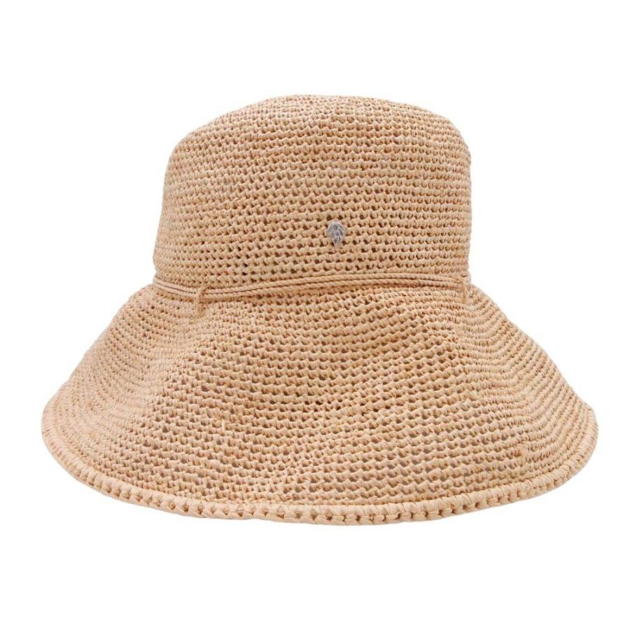 良品 HELEN KAMINSKI ヘレンカミンスキー PROVENCE10 プロヴァンス クラウンハット ラフィア 麦わら帽子 ストローハット ベージュ レディース 古着 中古 | Helen Kaminski | 03