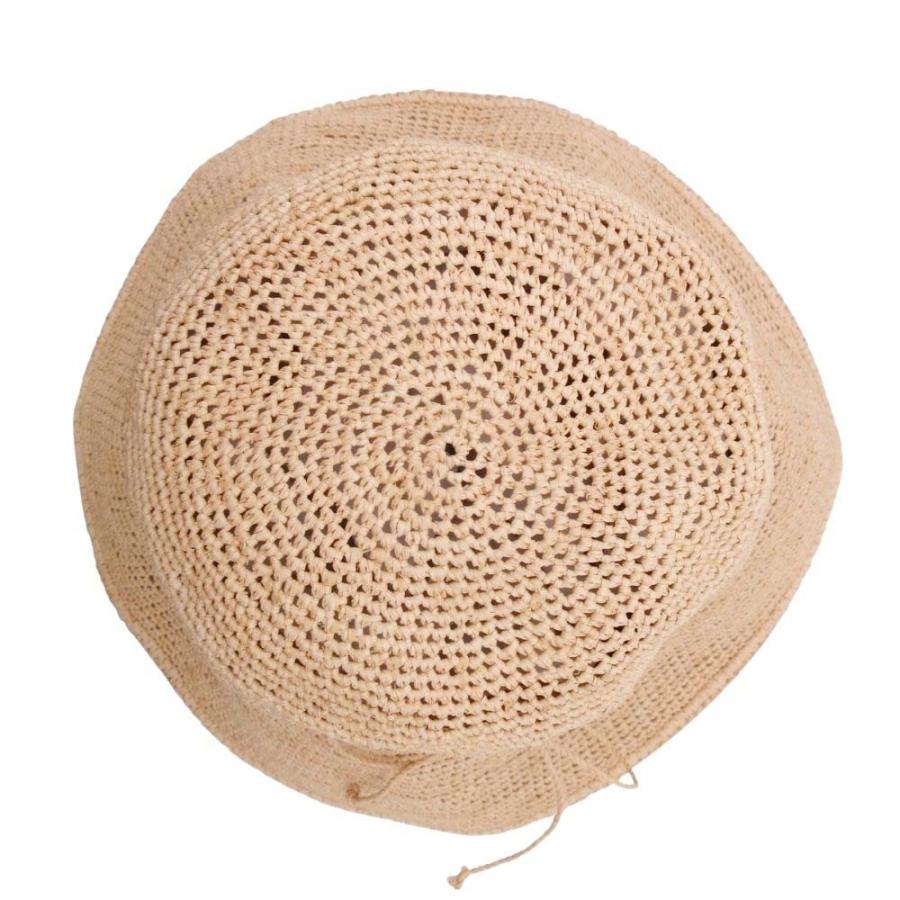 良品 HELEN KAMINSKI ヘレンカミンスキー PROVENCE10 プロヴァンス クラウンハット ラフィア 麦わら帽子 ストローハット ベージュ レディース 古着 中古 | Helen Kaminski | 05