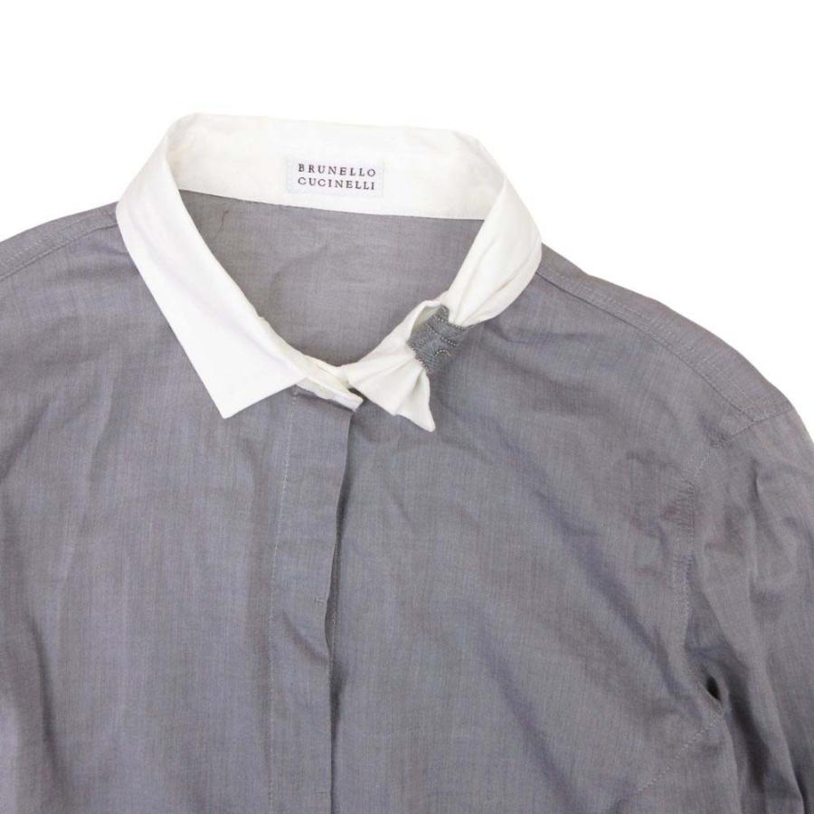 BRUNELLO CUCINELLI（ブルネロクチネリ） 美品 クレリックシャツ 