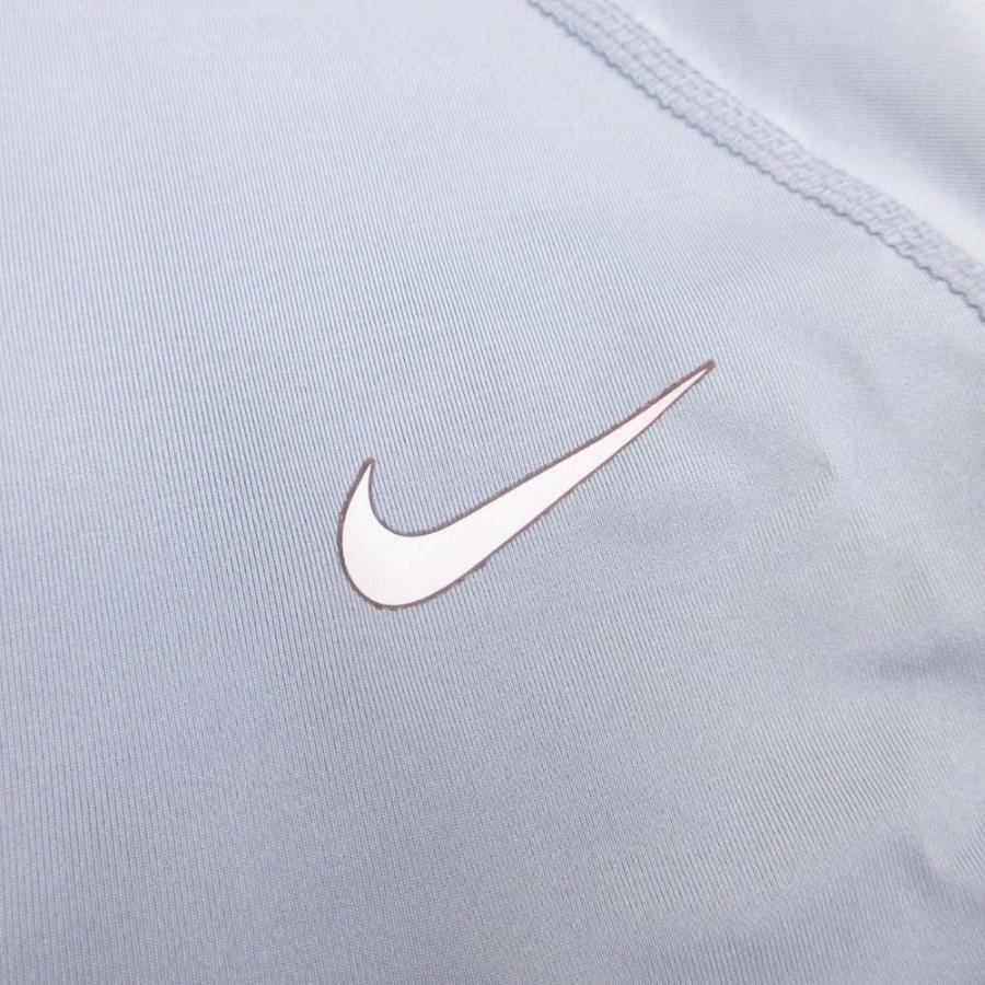 美品 NIKE ナイキ DRI-FIT ロゴプリント パフォーマンスシャツ カットソー トップス 半袖 ストレッチ XXL グレー メンズ 古着 中古 | NIKE | 03