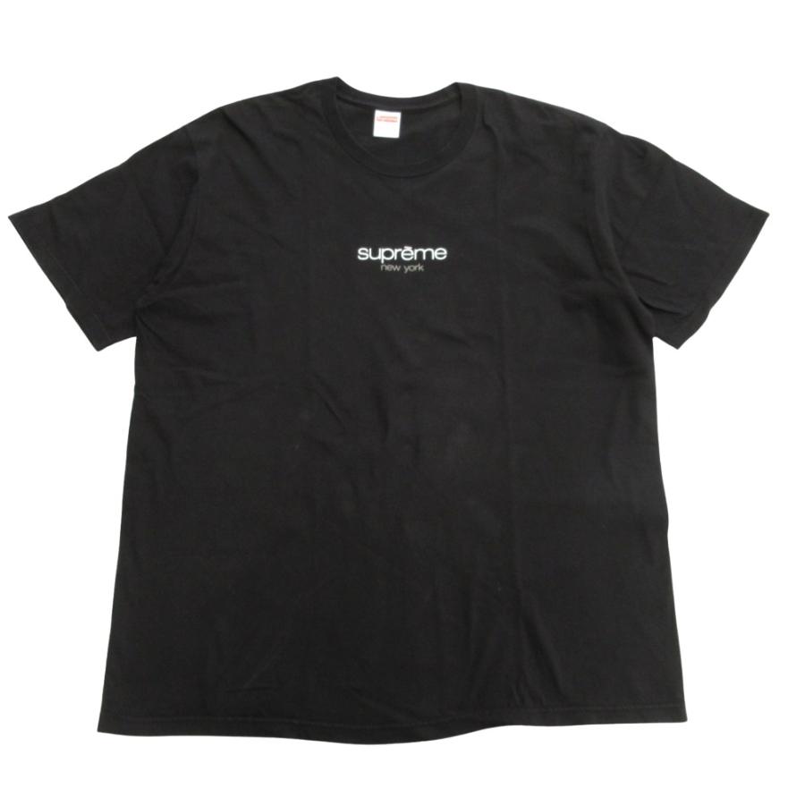SUPREME ロゴプリント Tシャツ 黒 Supreme（シュプリーム） 良品 22ss Classic Logo Tee クラシック ロゴ