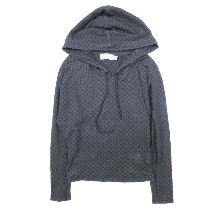 adidas by Stella McCartney アディダスバイステラマッカートニー 星柄 スター パーカー プルオーバー フーディ XS 黒 ブラック レディース 古着 中古 | adidas by Stella McCartney