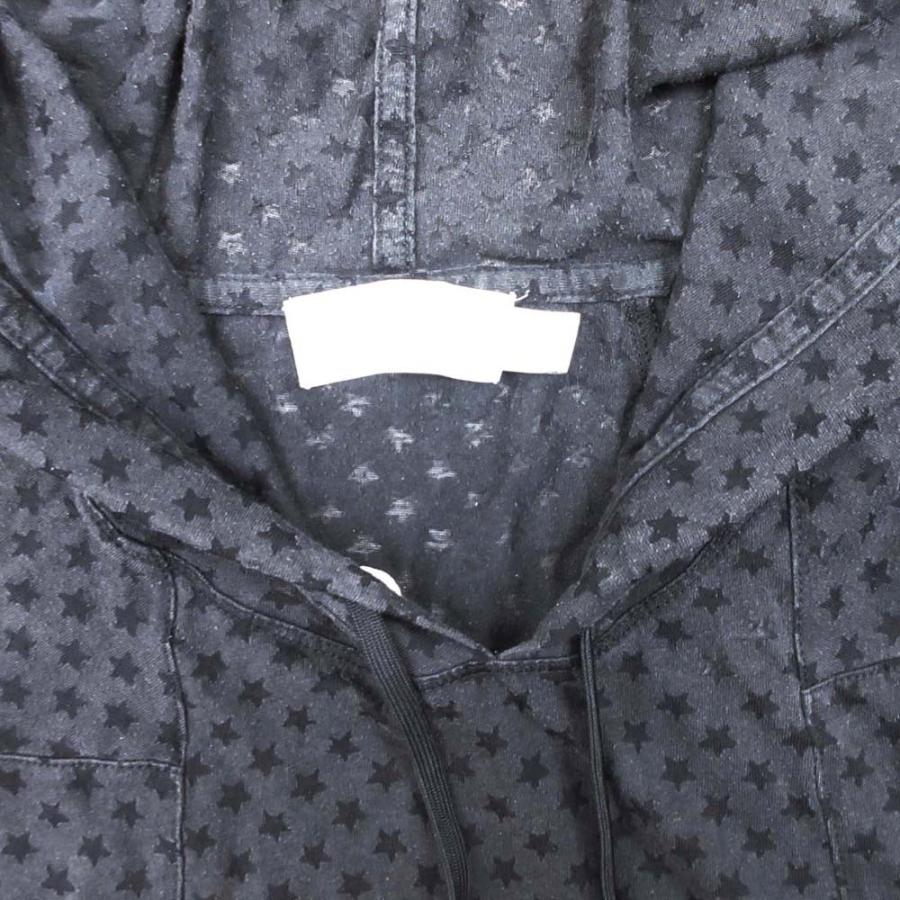 adidas by Stella McCartney アディダスバイステラマッカートニー 星柄 スター パーカー プルオーバー フーディ XS 黒 ブラック レディース 古着 中古 | adidas by Stella McCartney | 02
