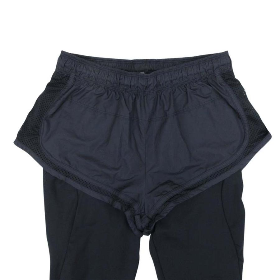 美品 adidas by Stella McCartney アディダスバイステラマッカートニー レイヤード トレーニングウェア パンツ M 黒 ブラック レディース 古着 中古 | adidas by Stella McCartney | 02