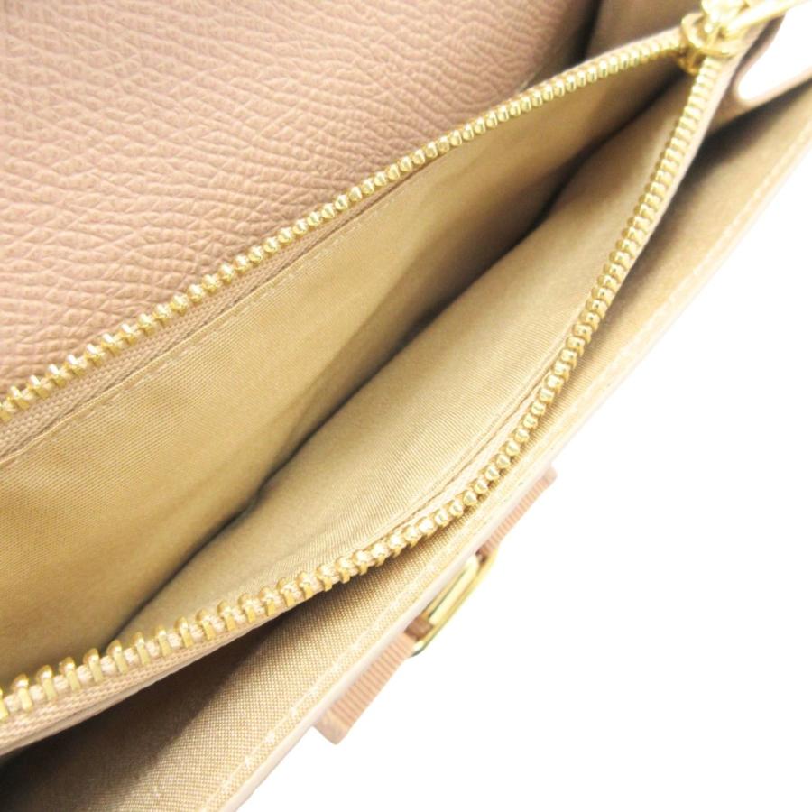 未使用 Salvatore Ferragamo サルヴァトーレフェラガモ レザー ヴァラリボン 長財布 財布 ウォレットケース ゴールド金具 ピンク レディース 古着 中古 |  | 06
