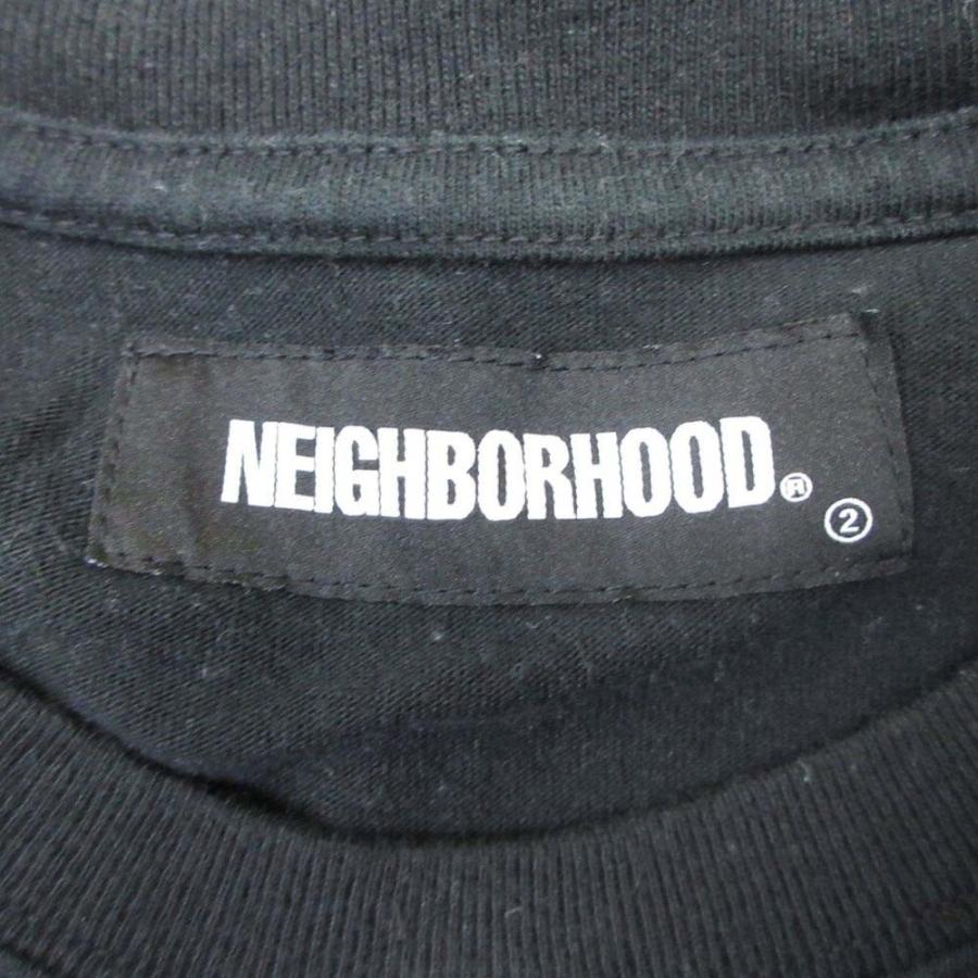 NEIGHBORHOOD（ネイバーフッド） 美品 ロゴ刺繍 Tシャツ カットソー