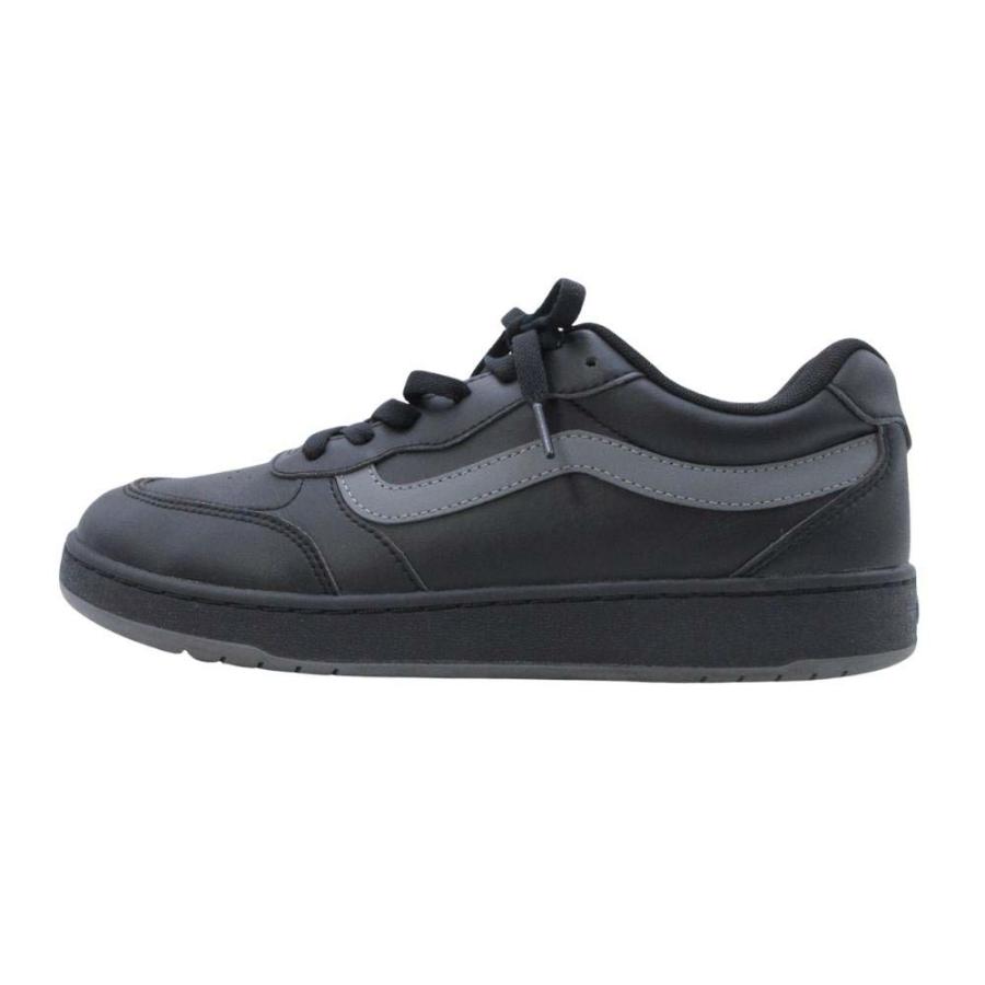 美品 VANS バンズ BRAVO ブラボー ローカット スニーカー レザー シューズ 靴 V2740LE 27.5cm 黒 ブラック メンズ 古着 中古 | VANS