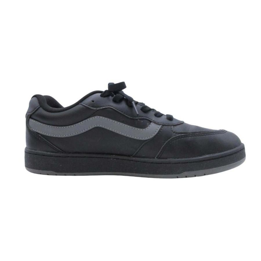美品 VANS バンズ BRAVO ブラボー ローカット スニーカー レザー シューズ 靴 V2740LE 27.5cm 黒 ブラック メンズ 古着 中古 | VANS | 02