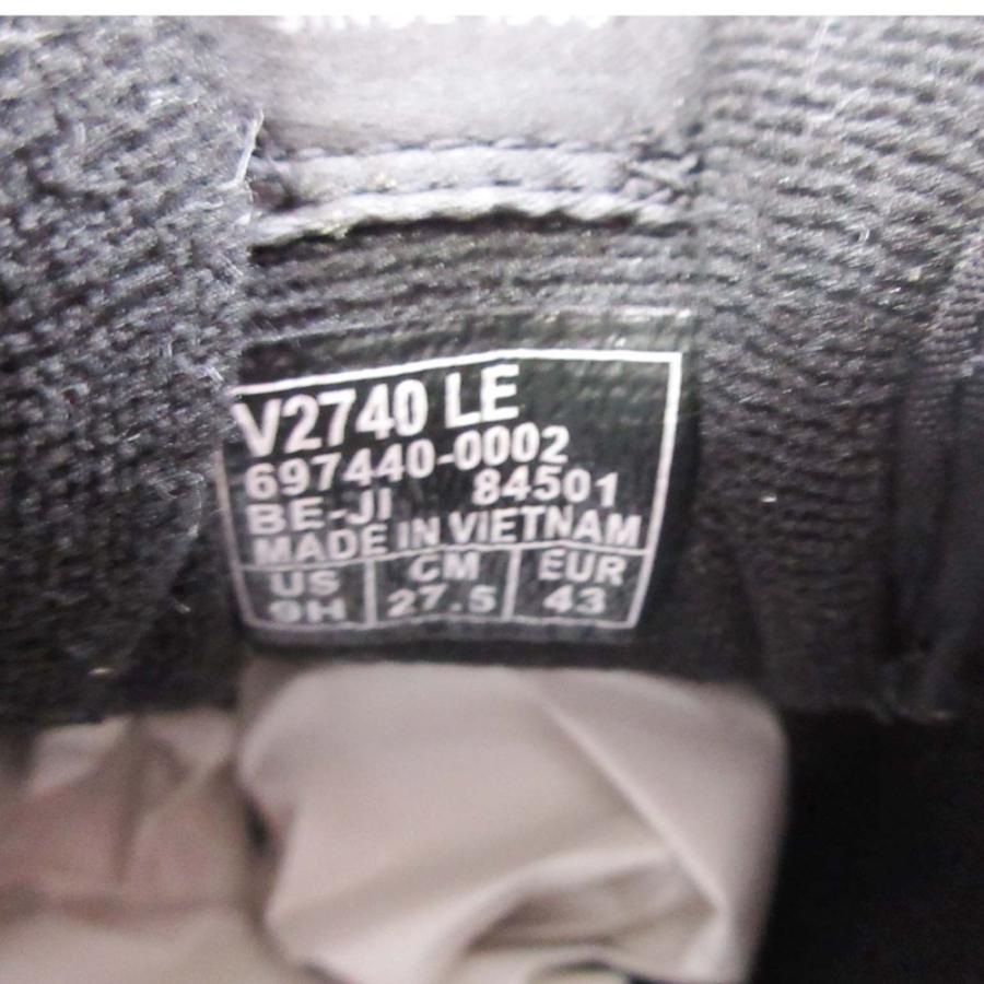 美品 VANS バンズ BRAVO ブラボー ローカット スニーカー レザー シューズ 靴 V2740LE 27.5cm 黒 ブラック メンズ 古着 中古 | VANS | 06