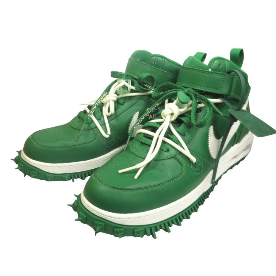NIKE（ナイキ） 美品 OFF-WHITE オフホワイト AIR FORCE 1 MID SP LTHR