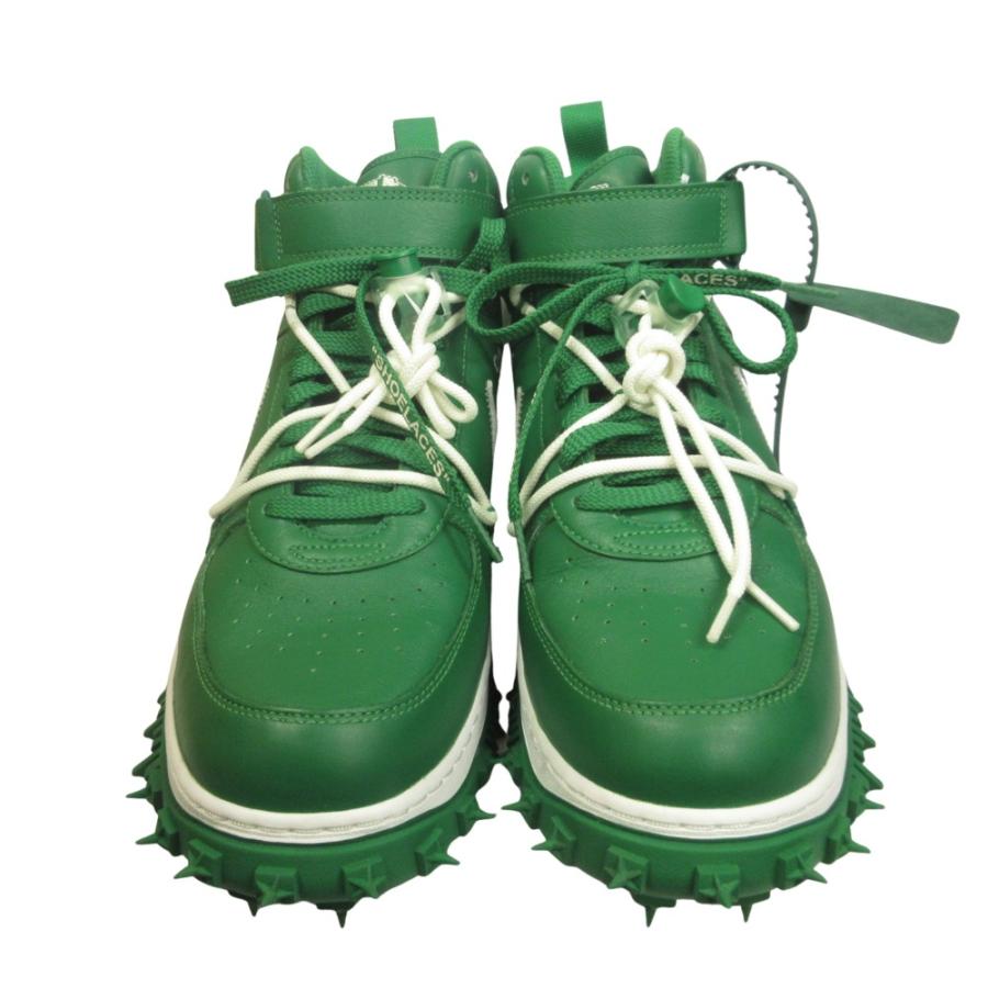 NIKE（ナイキ） 美品 OFF-WHITE オフホワイト AIR FORCE 1 MID SP LTHR