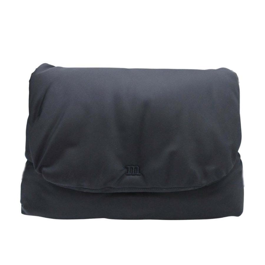 未使用 marimekko マリメッコ MESSENGER PILLOW SOLID パテッド メッセンジャーバッグ ショルダー 鞄 カバン ONE 黒 ブラック レディース 古着 中古 | marimekko | 01