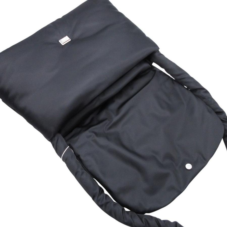 未使用 marimekko マリメッコ MESSENGER PILLOW SOLID パテッド メッセンジャーバッグ ショルダー 鞄 カバン ONE 黒 ブラック レディース 古着 中古 | marimekko | 08