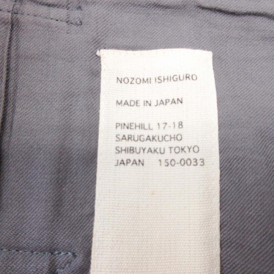 良品 NOZOMI ISHIGURO ノゾミイシグロ コットン チノクロス 変形 ジョッパーズパンツ ミリタリーライク S グレー レディース 古着 中古 | NOZOMI ISHIGURO | 08