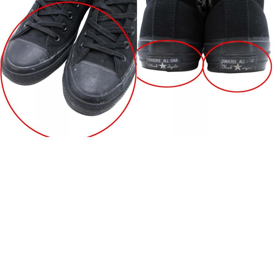 良品 CONVERSE x N.HOOLYWOO x SOPHNET. コンバース  N.ハリ ソフネット 1CL581 オールスター ハイカット スニーカー 27.5 ブラック メンズ 古着 中古 | CONVERSE | 09