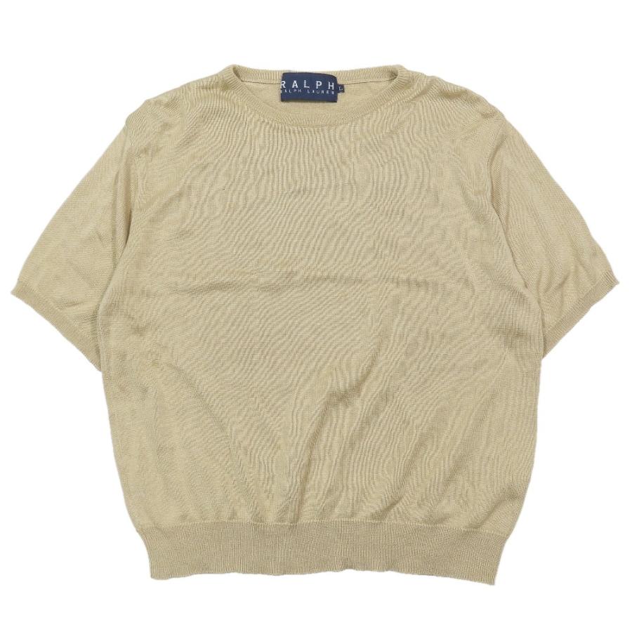 RALPH LAUREN ラルフローレン ヴィンテージ 半袖 シルク ニット
