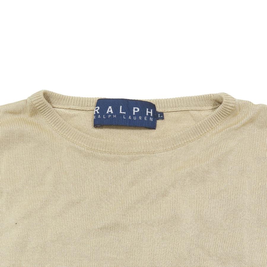 RALPH LAUREN ラルフローレン ヴィンテージ 半袖 シルク ニット