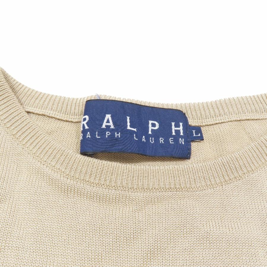 RALPH LAUREN ラルフローレン ヴィンテージ 半袖 シルク ニット 