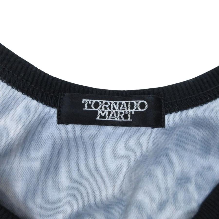 美品 TORNADO MART トルネードマート レオパード柄 タンクトップ カットソー トップス ノースリーブ L グレー メンズ 古着 中古 | TORNADO MART | 05