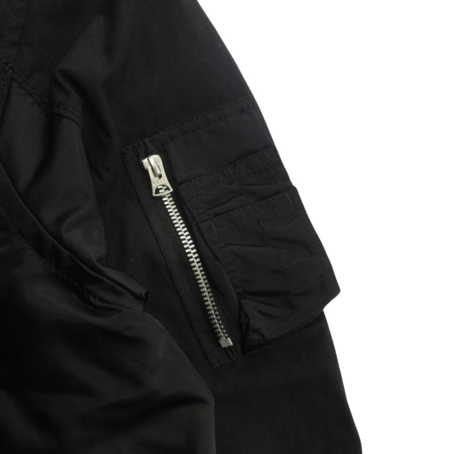 新品同様 Sacai サカイ 23SS Military Coat ドッキング ミリタリー コート ジャケット ブルゾン N-3B ステンカラー 2 黒 ブラック メンズ 古着 中古 | sacai | 04