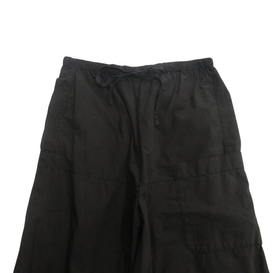 美品 LEMAIRE ルメール PARACHUTE PANTS パラシュート パンツ スラックス イージー シャーリング 34 黒 ブラック レディース 古着 中古 | LEMAIRE | 03