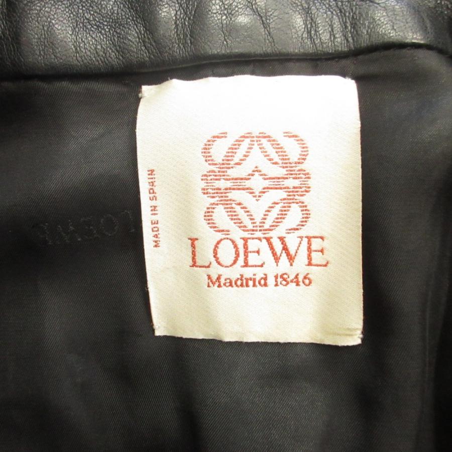 LOEWE（ロエベ） レザー ラムレザー テーラード ジャケット ブレザー