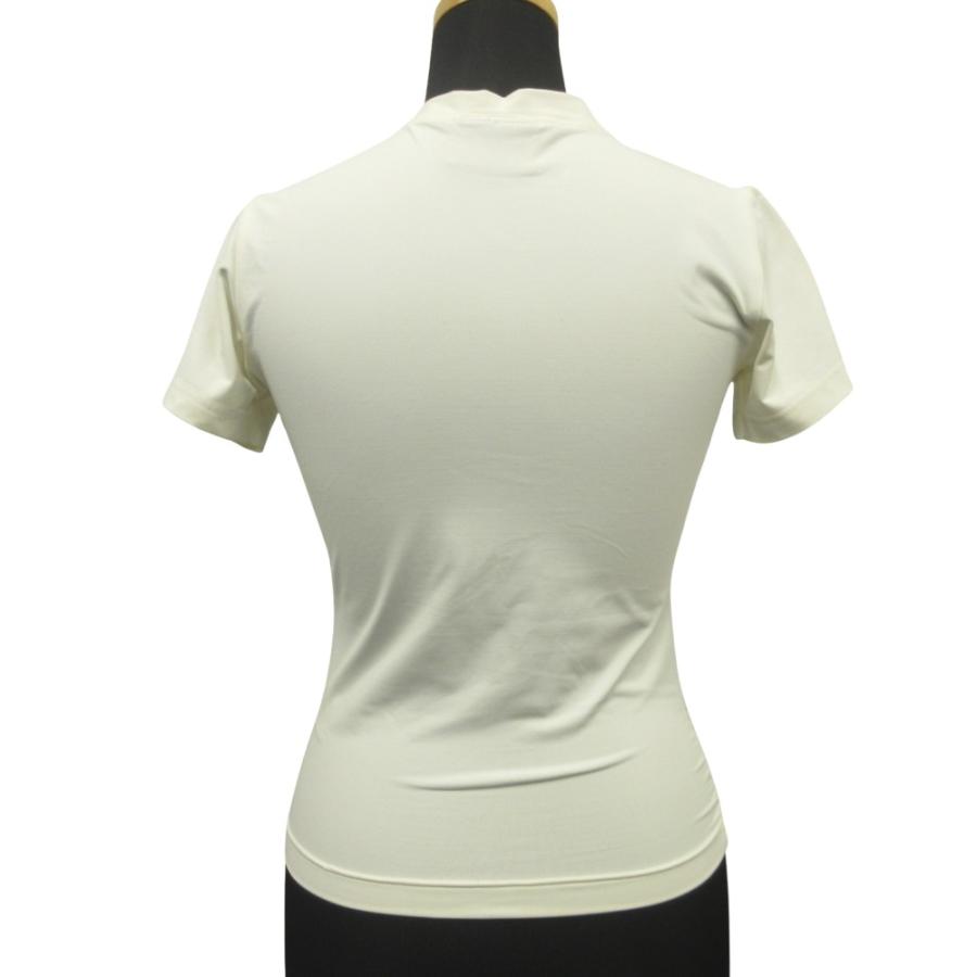 レディース 美品 FENDI ロゴTシャツ メッシュ シアサッカー カットソー