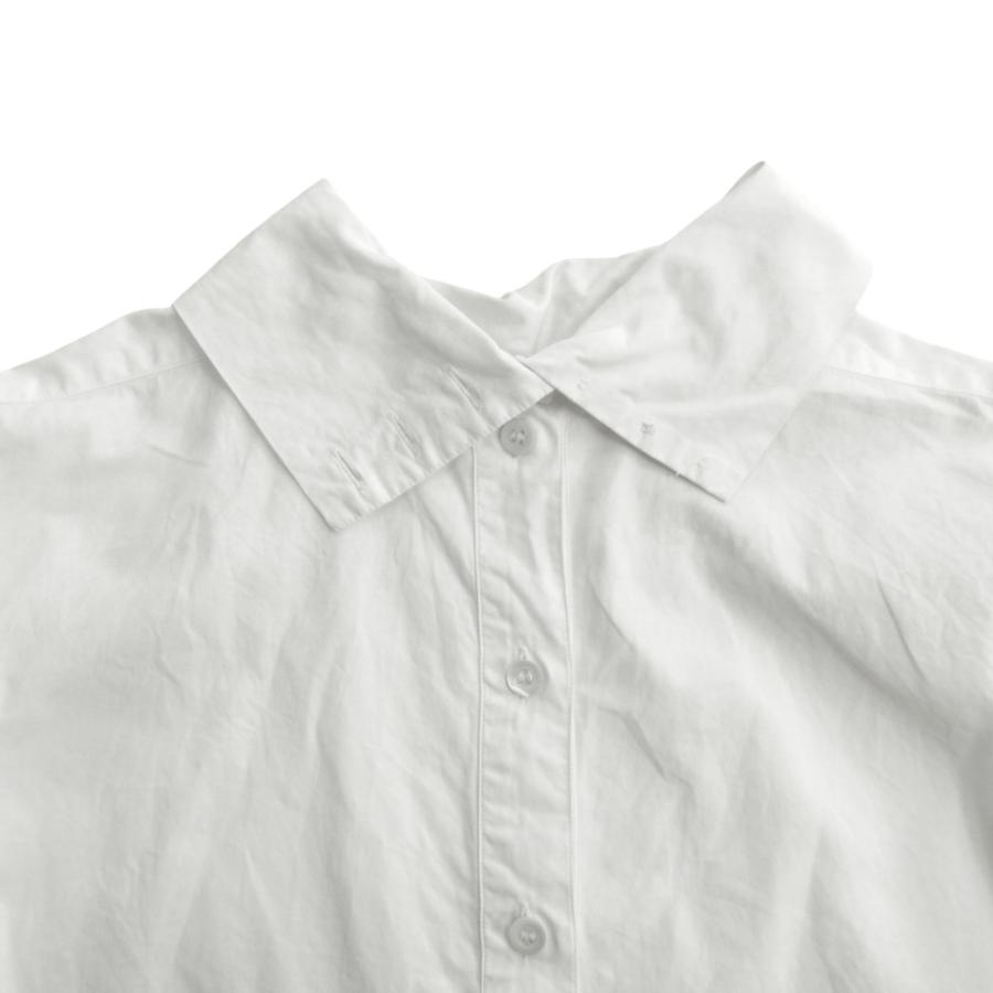 DRIES VAN NOTEN ハイネックシャツ 白 38 DRIES VAN NOTEN（ドリス ヴァン ノッテン） 良品 ハイネック プル
