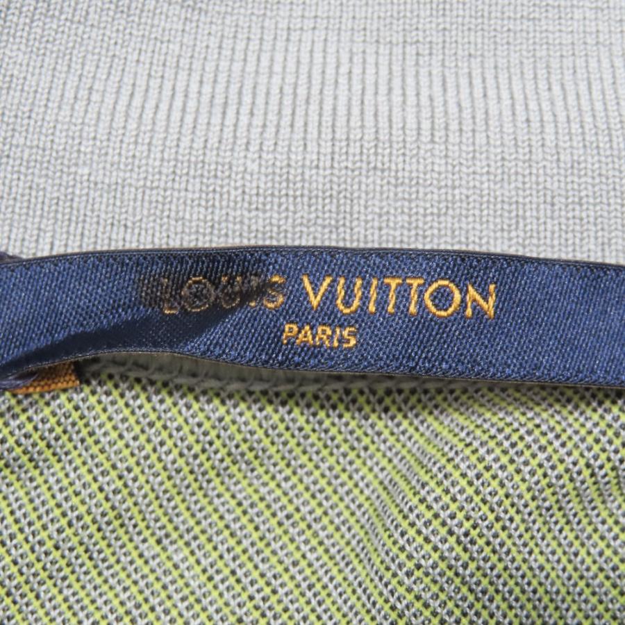 未使用 LOUIS VUITTON ルイヴィトン 19ss ハーフジップ スウェットシャツ アームロゴ プルオーバー ジャケット 4L 大きいサイズ グレー メンズ 古着 中古 | LOUIS VUITTON | 05