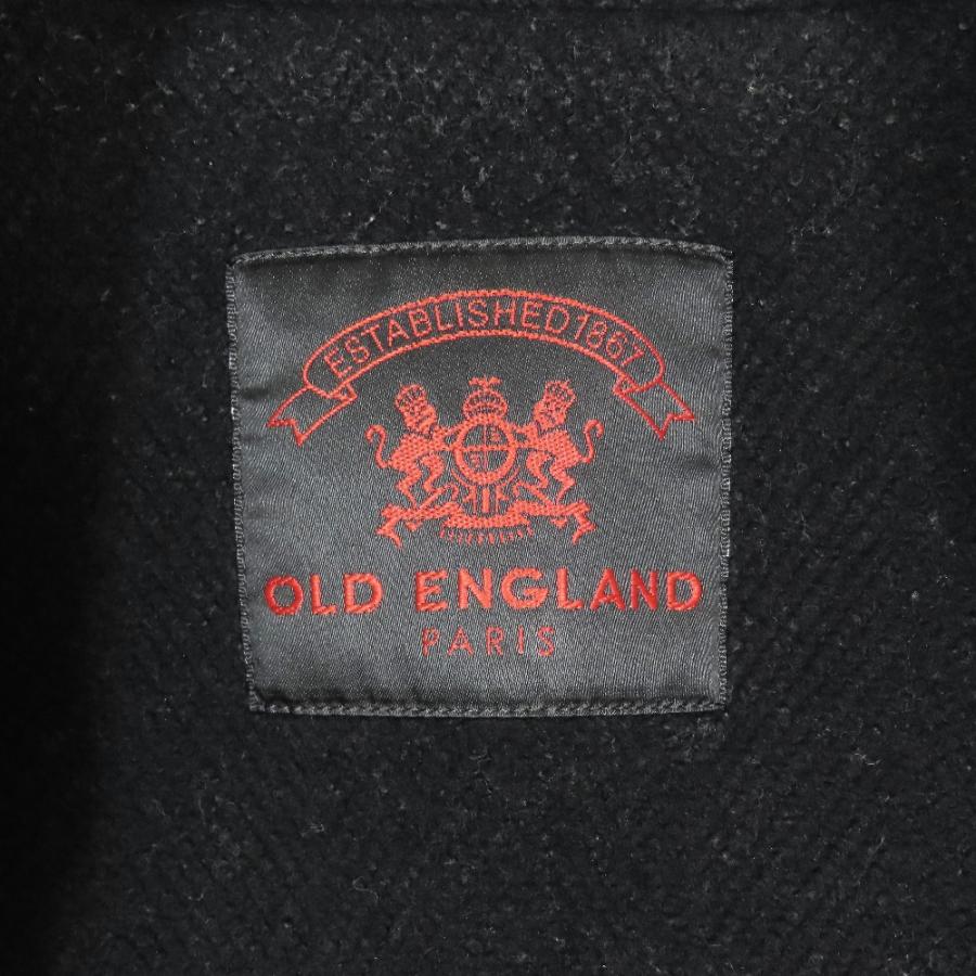美品 OLD ENGLAND オールドイングランド ダブルブレスト ウール ピーコート ジャケット 38 ブラック  レディース 古着 中古 | OLD ENGLAND | 04