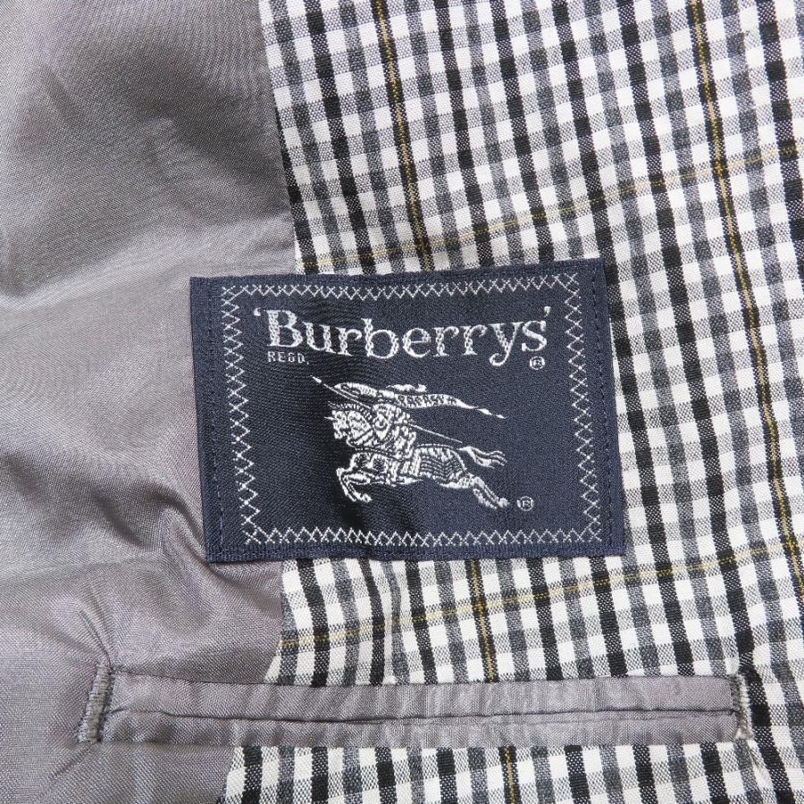良品 Burberrys バーバリーズ ヴィンテージ ウール シルク混 ギンガム
