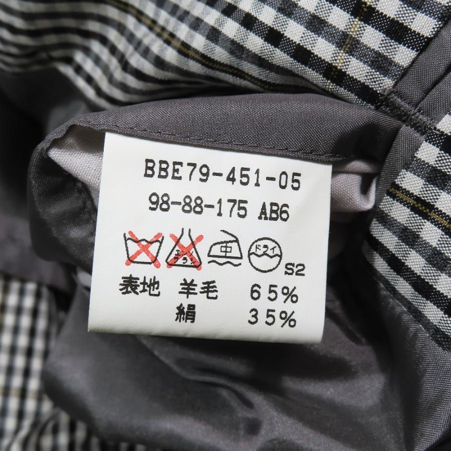 良品 Burberrys バーバリーズ ヴィンテージ ウール シルク混 ギンガム