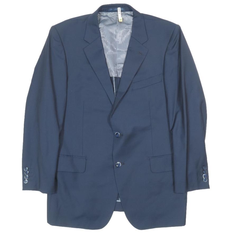 美品 Loro Piana ロロピアーナ ZELANDER DREAM テーラードジャケット ウール シングル 背抜き ブレザー 2B サイドベンツ スーツ 紺 メンズ 古着 中古 USED Loro Piana（ロロピアーナ） 美品 ZELANDER DREAM テーラード